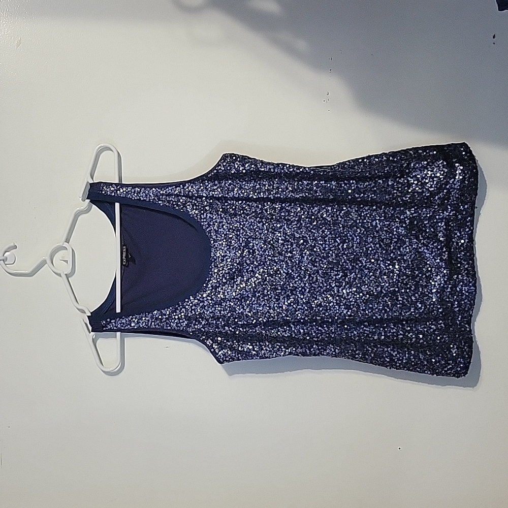 Express Sequin Tank